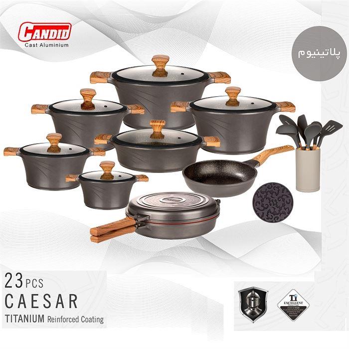 سرویس قابلمه ۲۳ پارچه کاندید مدل سزار Candid Caesar 23pcs